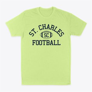 Saint Charles School Classic Football Classic Dad T-Shirt