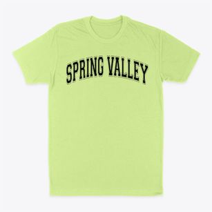 Spring Valley Elementary School Varsity Arch Classic Dad T-Shirt