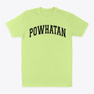 Powhatan Junior High School Varsity Arch Classic Dad T-Shirt