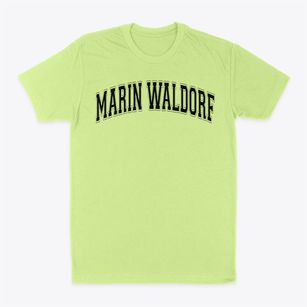 Marin Waldorf Elementary School Varsity Arch Classic Dad T-Shirt