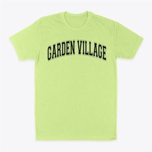 Garden Village Elementary School Varsity Arch Classic Dad T-Shirt