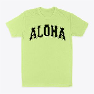 Aloha School Varsity Arch Classic Dad T-Shirt