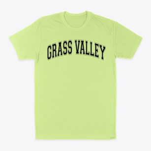 Grass Valley Charter School Varsity Arch Classic Dad T-Shirt