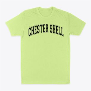 Chester Shell Elementary School Varsity Arch Classic Dad T-Shirt