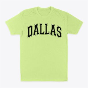 Dallas Elementary School Varsity Arch Classic Dad T-Shirt
