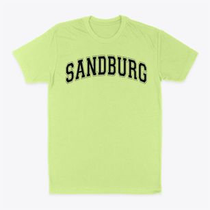 Sandburg Elementary School Varsity Arch Classic Dad T-Shirt