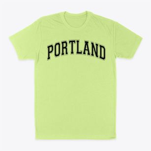Portland Elementary School Varsity Arch Classic Dad T-Shirt