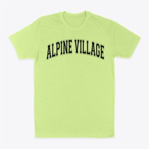 Alpine Village School Varsity Arch Classic Dad T-Shirt