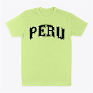 Peru Elementary School Varsity Arch Classic Dad T-Shirt