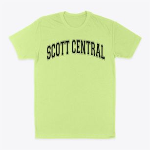 Scott Central High School Varsity Arch Classic Dad T-Shirt