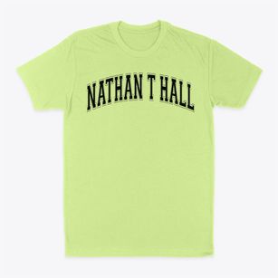 Nathan T Hall Elementary School Varsity Arch Classic Dad T-Shirt
