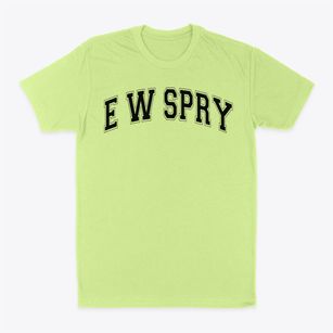 E W Spry Middle School Varsity Arch Classic Dad T-Shirt