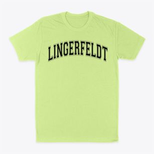 Lingerfeldt Elementary School Varsity Arch Classic Dad T-Shirt