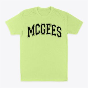 Mcgees Crossroad Elementary School Varsity Arch Classic Dad T-Shirt