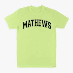 Mathews Elementary School Varsity Arch Classic Dad T-Shirt