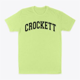 Crockett High School Varsity Arch Classic Dad T-Shirt