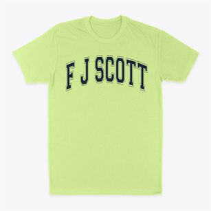 F J Scott Elementary School Varsity Arch Classic Dad T-Shirt