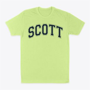 Scott Elementary School Varsity Arch Classic Dad T-Shirt