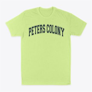 Peters Colony Elementary School Varsity Arch Classic Dad T-Shirt