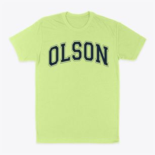 Olson Elementary Varsity Arch Classic Dad T-Shirt