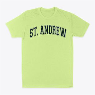 St Andrew Parish Varsity Arch Classic Dad T-Shirt