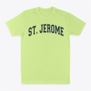 Saint Jerome School Varsity Arch Classic Dad T-Shirt