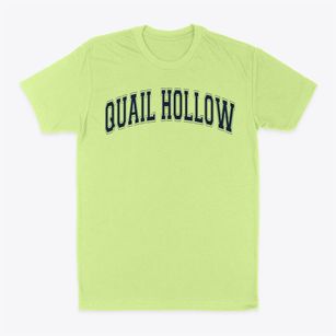 Quail Hollow Elementary School Varsity Arch Classic Dad T-Shirt