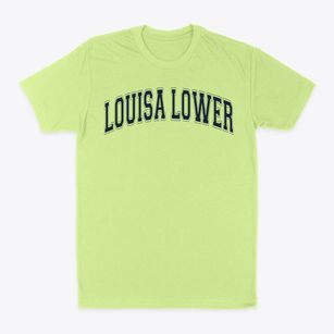 Louisa Lower Elementary School Varsity Arch Classic Dad T-Shirt