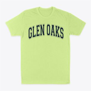 Glen Oaks High School Varsity Arch Classic Dad T-Shirt