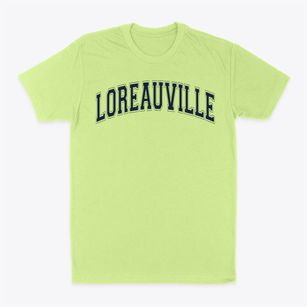 Loreauville High School Varsity Arch Classic Dad T-Shirt