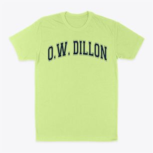 O.w. Dillon Elementary School Varsity Arch Classic Dad T-Shirt