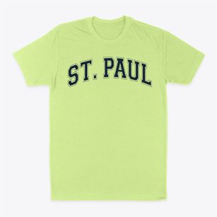 Saint Paul School Varsity Arch Classic Dad T-Shirt