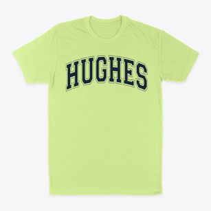 Hughes Elementary School Varsity Arch Classic Dad T-Shirt