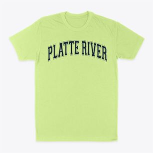 Platte River Elementary School Varsity Arch Classic Dad T-Shirt
