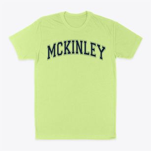 Mckinley Elementary School Varsity Arch Classic Dad T-Shirt