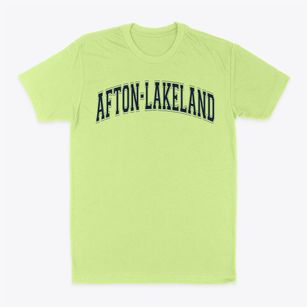 Afton-lakeland Elementary School Varsity Arch Classic Dad T-Shirt