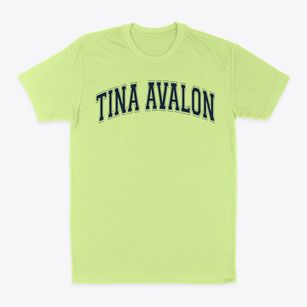 Tina Avalon Elementary And High School Varsity Arch Classic Dad T-Shirt