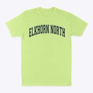 Elkhorn North High School Varsity Arch Classic Dad T-Shirt
