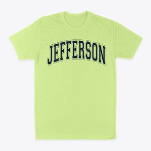 Jefferson Elementary School Varsity Arch Classic Dad T-Shirt