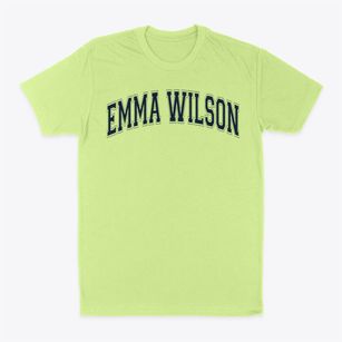 Emma Wilson Elementary School Varsity Arch Classic Dad T-Shirt