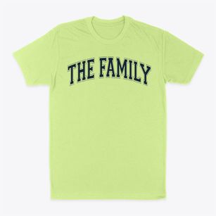 The Family School Varsity Arch Classic Dad T-Shirt
