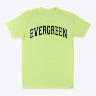 Evergreen Elementary School Varsity Arch Classic Dad T-Shirt