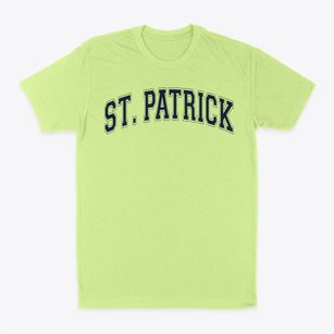 Saint Patrick School Varsity Arch Classic Dad T-Shirt
