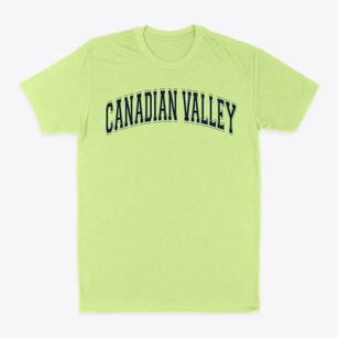 Canadian Valley Vocational Technical Varsity Arch Classic Dad T-Shirt
