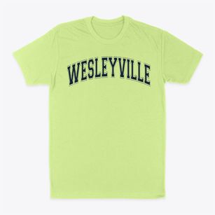 Wesleyville Elementary School Varsity Arch Classic Dad T-Shirt