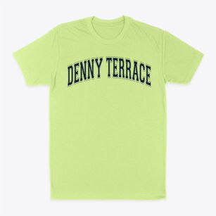 Denny Terrace Elementary School Varsity Arch Classic Dad T-Shirt