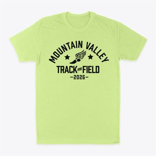 Mountain Valley Elementary School Track and Field Classic Dad T-Shirt