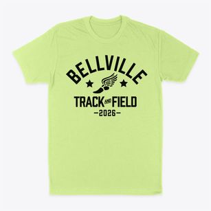 Bellville High School Track and Field Classic Dad T-Shirt