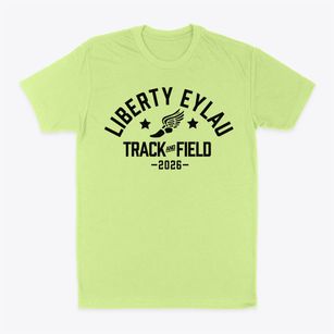 Liberty Eylau Middle School Track and Field Classic Dad T-Shirt