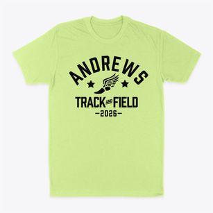 Andrews Elementary School Track and Field Classic Dad T-Shirt